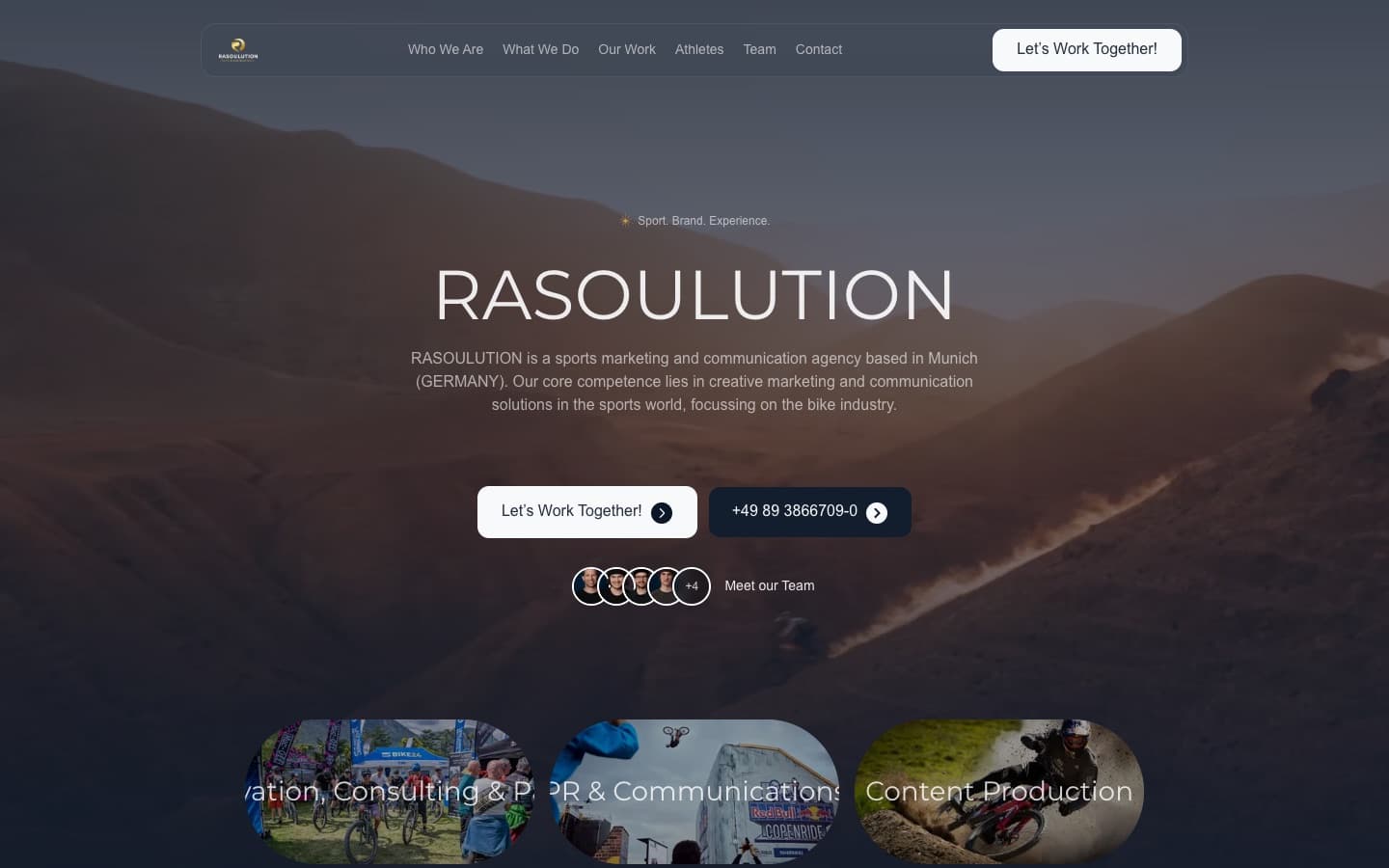 Rasoulution website in progress
