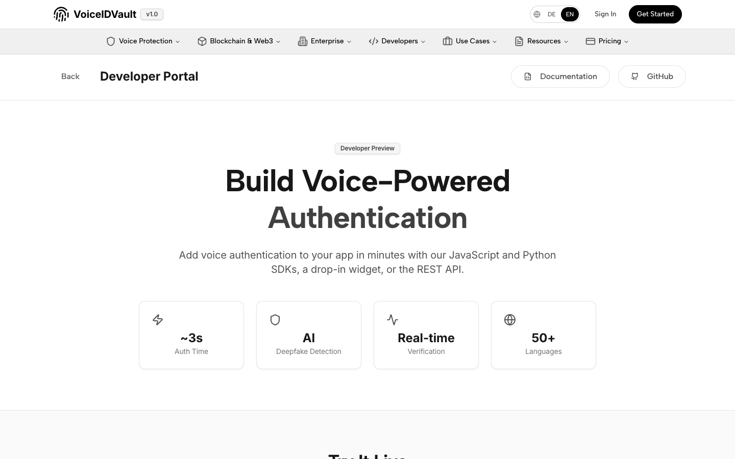 VoiceIDVault, inside